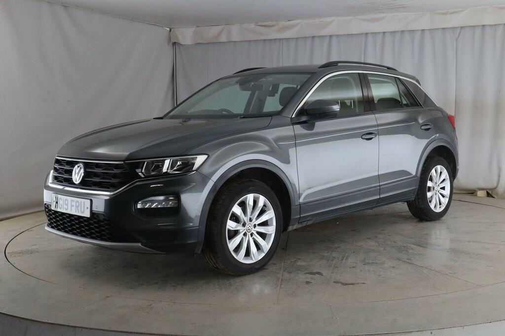 Volkswagen T-Roc 1.6 Tdi Se Euro 6 Ss HG19FRU Grey #2