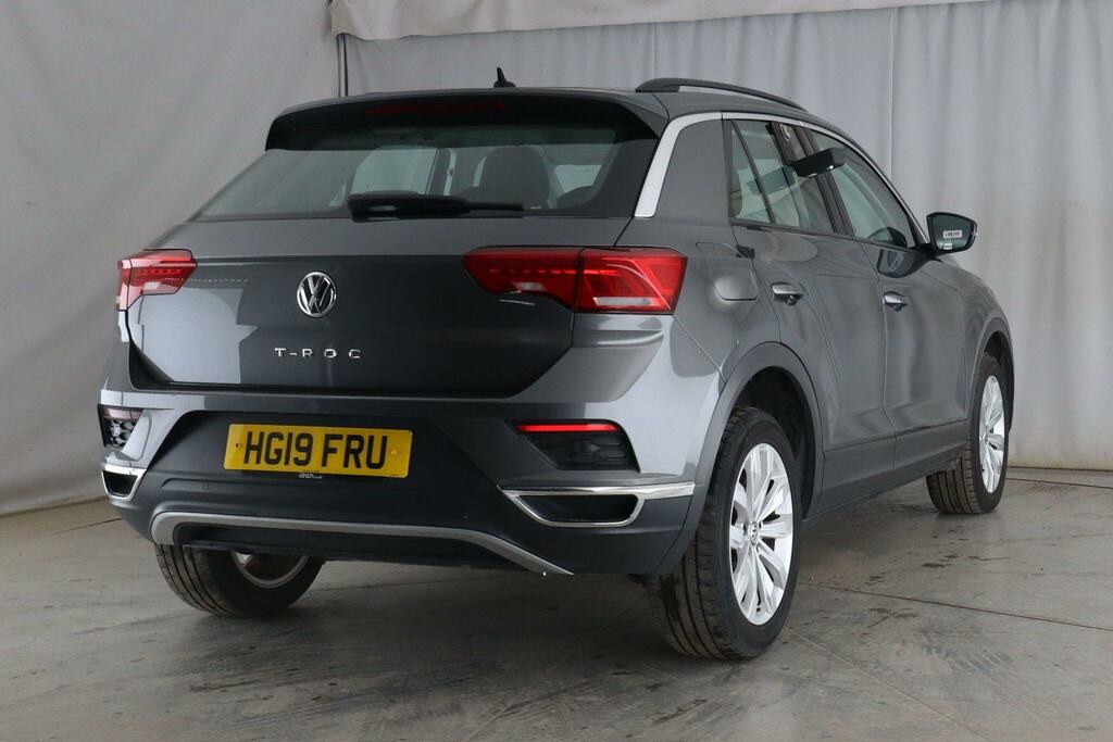 Volkswagen T-Roc 1.6 Tdi Se Euro 6 Ss HG19FRU Grey #5