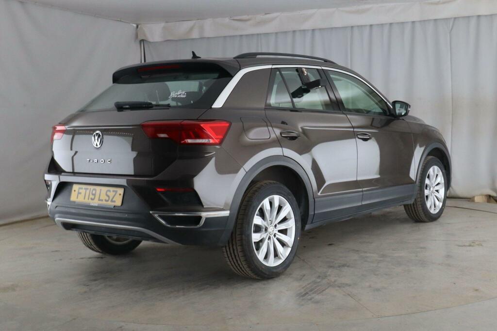 Volkswagen T-Roc 1.0 Tsi Se Euro 6 Ss FT19LSZ Brown #6