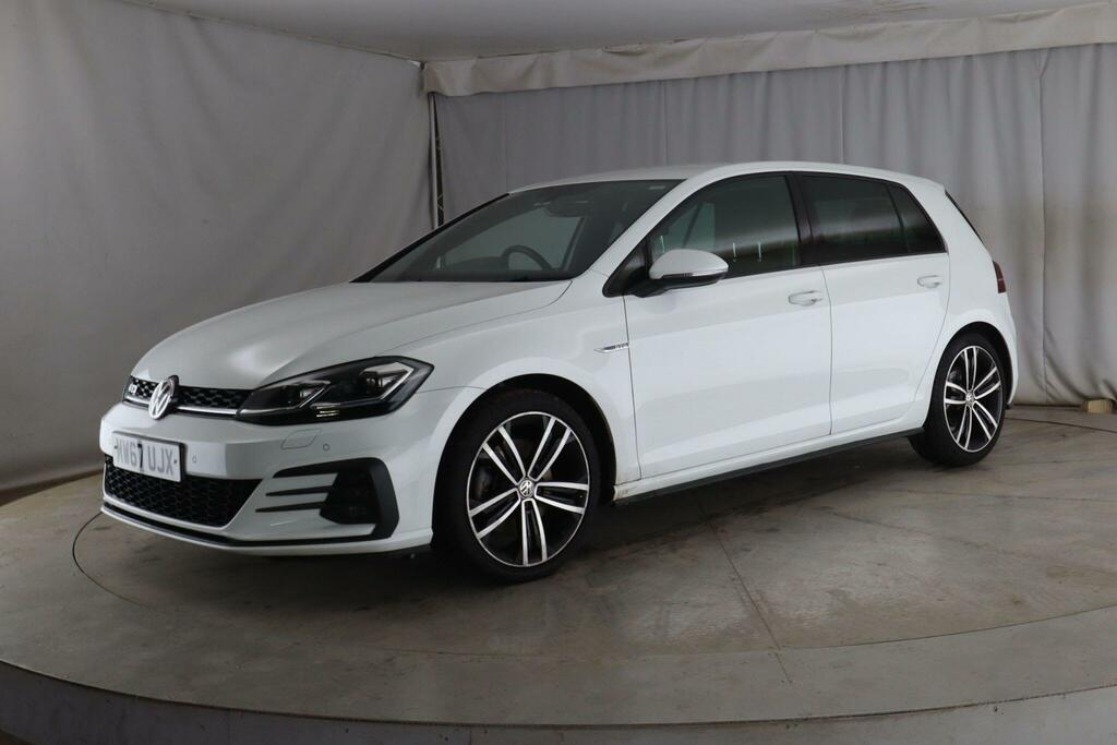 Volkswagen Golf Gtd White #2