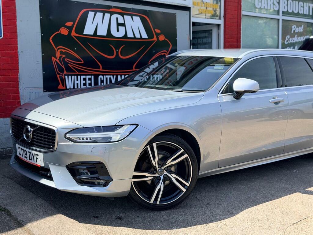 Volvo V90 Estate 2.0 D4 R-design Pro Euro 6 Ss CT19DYF Silver #3