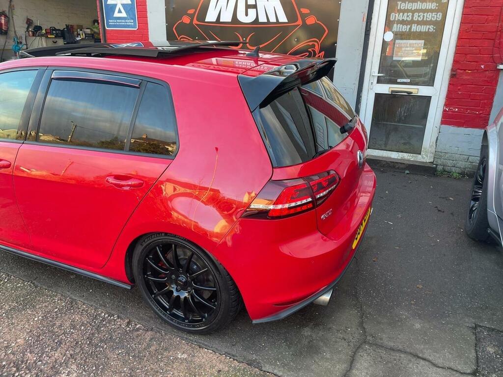 Volkswagen Golf Hatchback 2.0 Tsi Bluemotion Tech Gti Dsg Euro 6 SG14ZKK Red #3