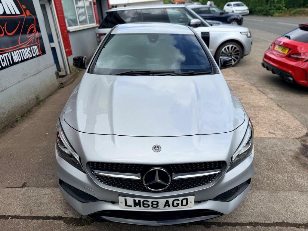 Mercedes-Benz CLA Class Saloon 1.6 Cla200 Amg Line Night Edition Coupe 7G- LM68AGO Silver #3