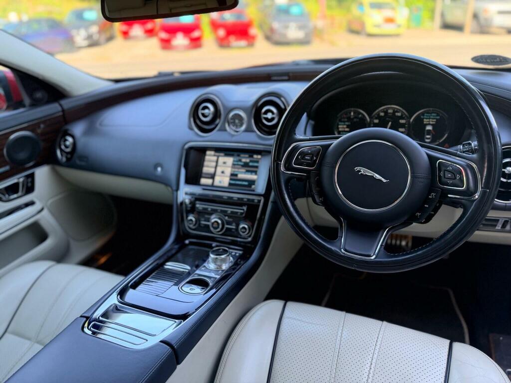 Jaguar XJ 3.0D V6 Portfolio Euro 5 Ss Lwb Red #4