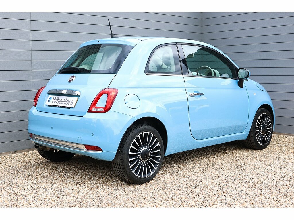 Fiat 500 Lounge Blue #3