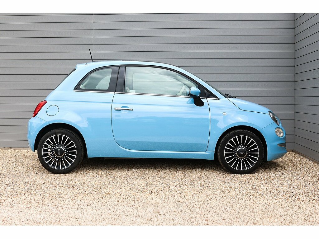 Fiat 500 Lounge Blue #6