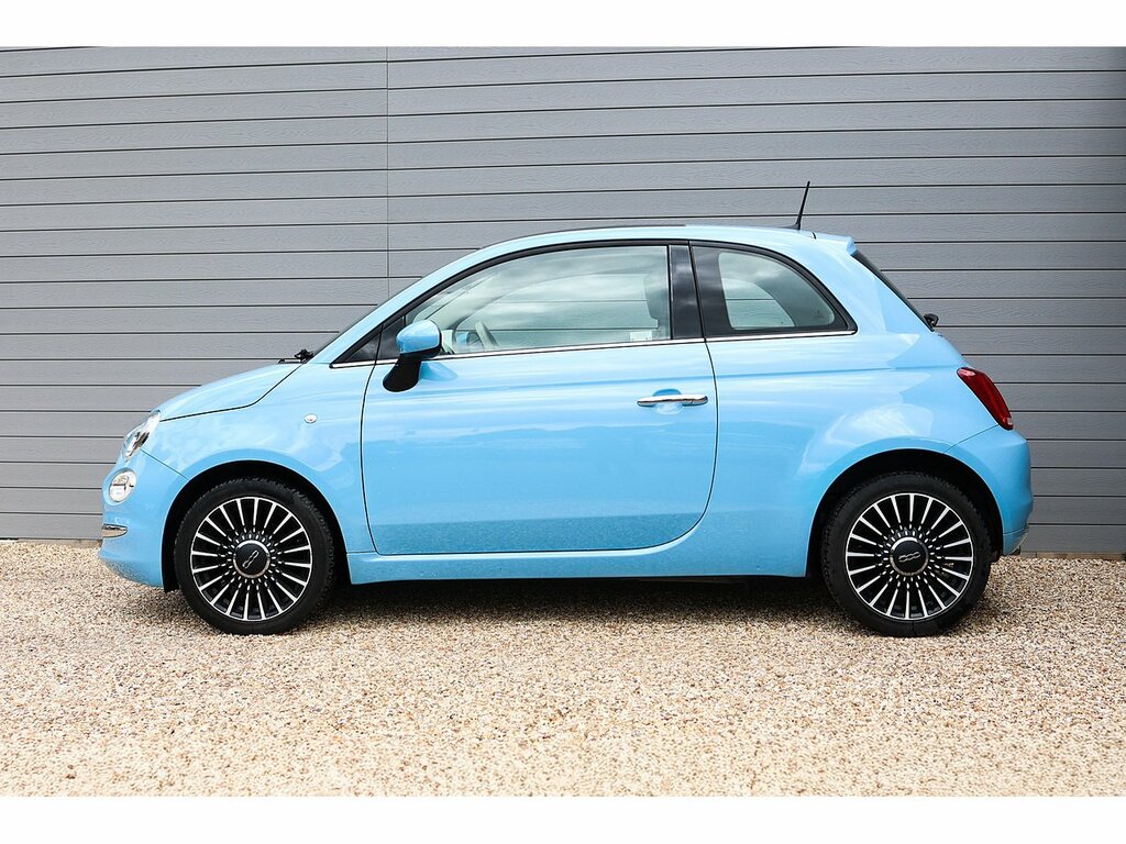 Fiat 500 Lounge Blue #5