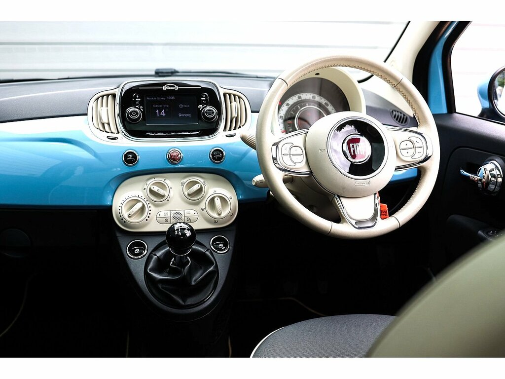 Fiat 500 Lounge Blue #2