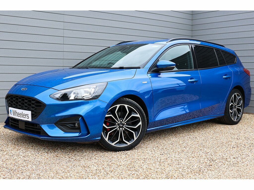 Ford Focus Ecoblue St-line X Blue