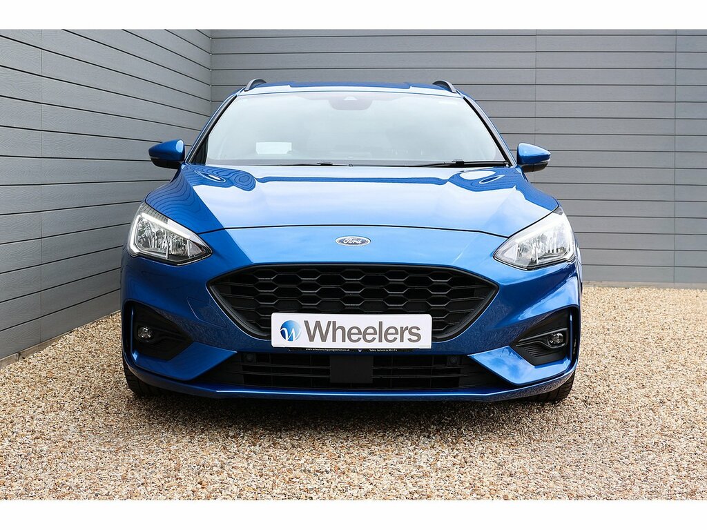Ford Focus Ecoblue St-line X Blue #4
