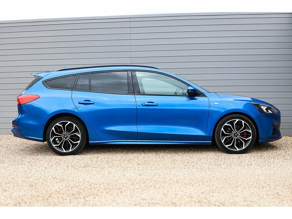 Ford Focus Ecoblue St-line X Blue #6