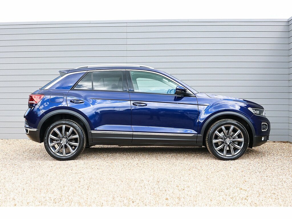 Volkswagen T-Roc Tsi Sel Blue #6