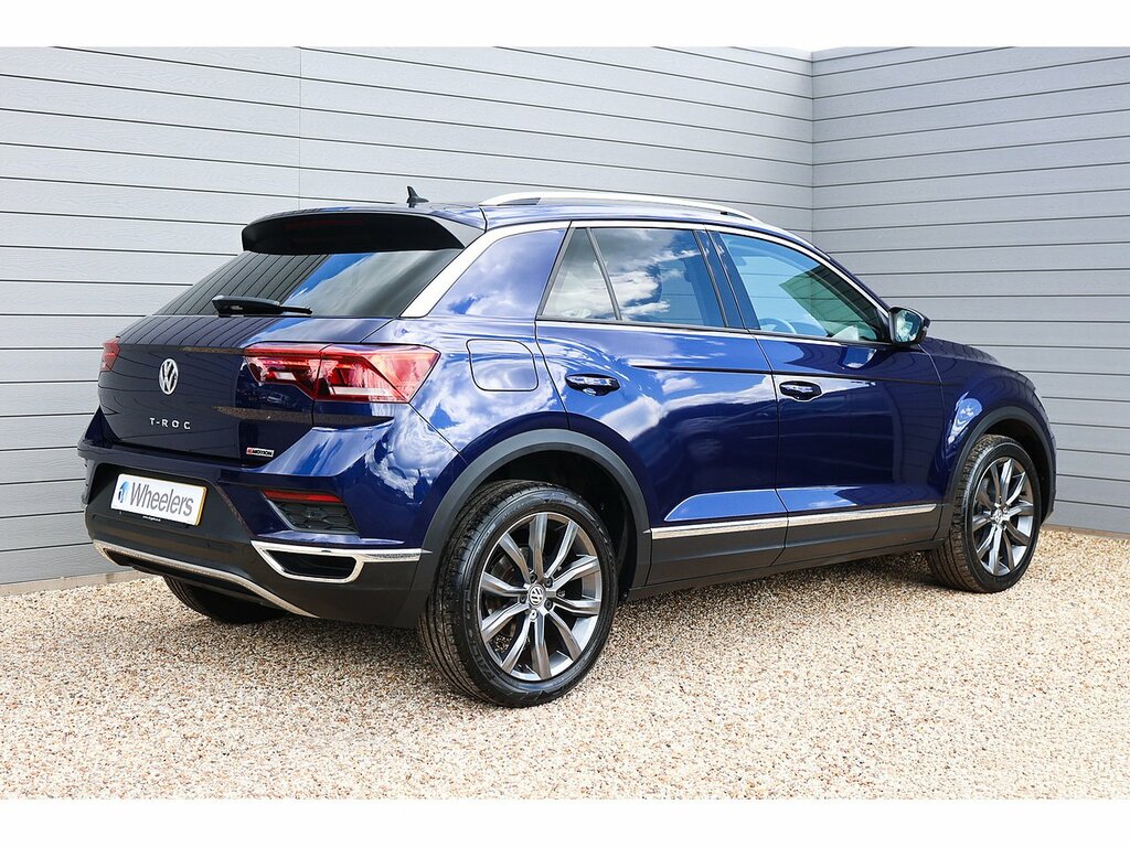 Volkswagen T-Roc Tsi Sel Blue #3