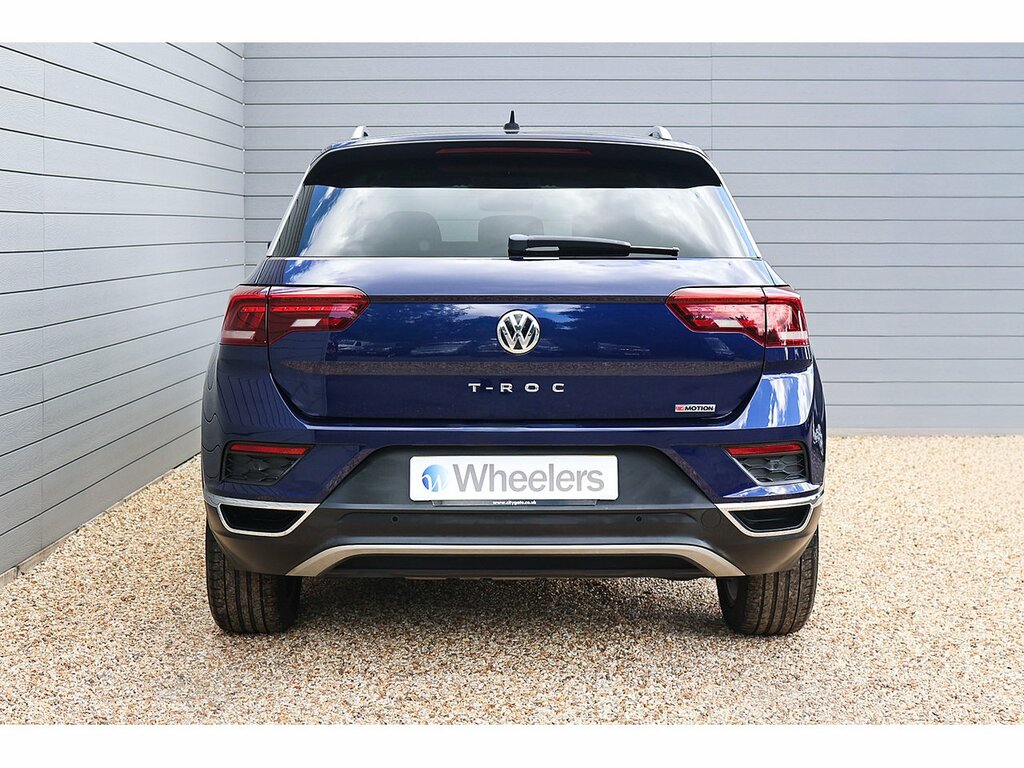 Volkswagen T-Roc Blue #7