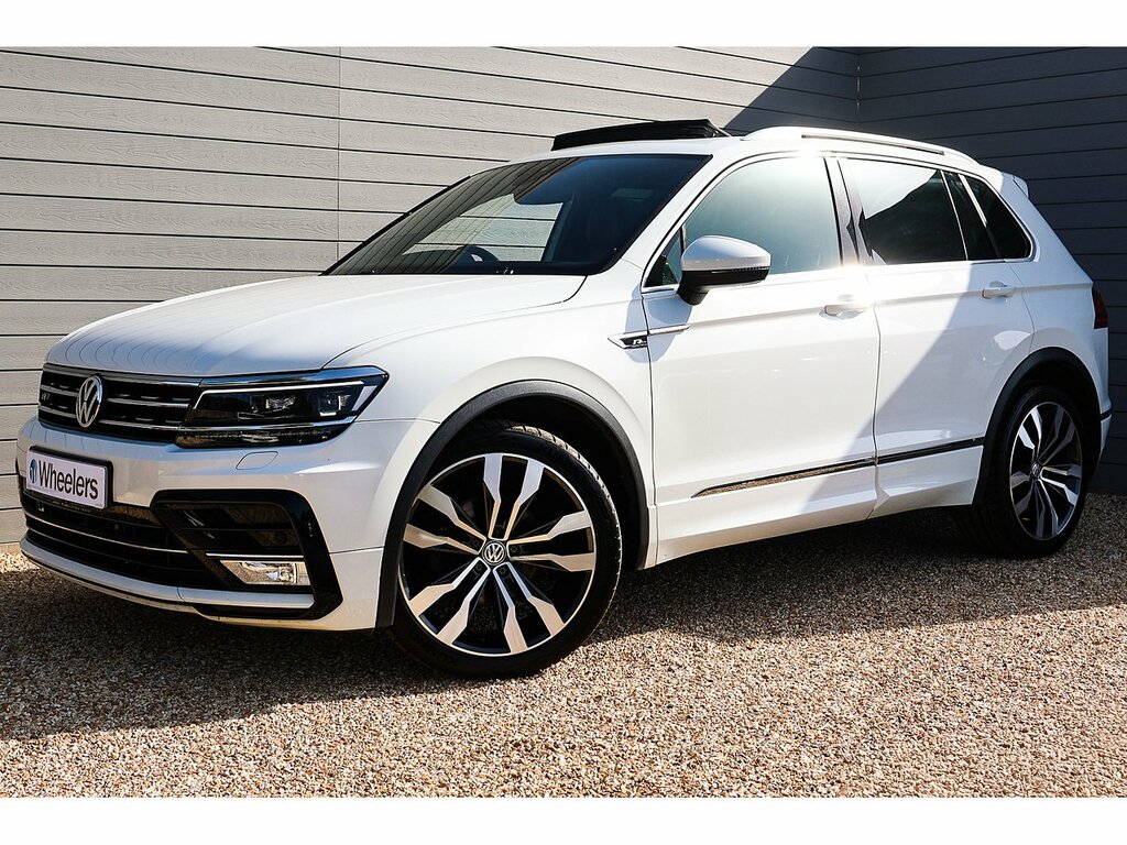 Volkswagen Tiguan Tdi Bluemotion Tech R-line White