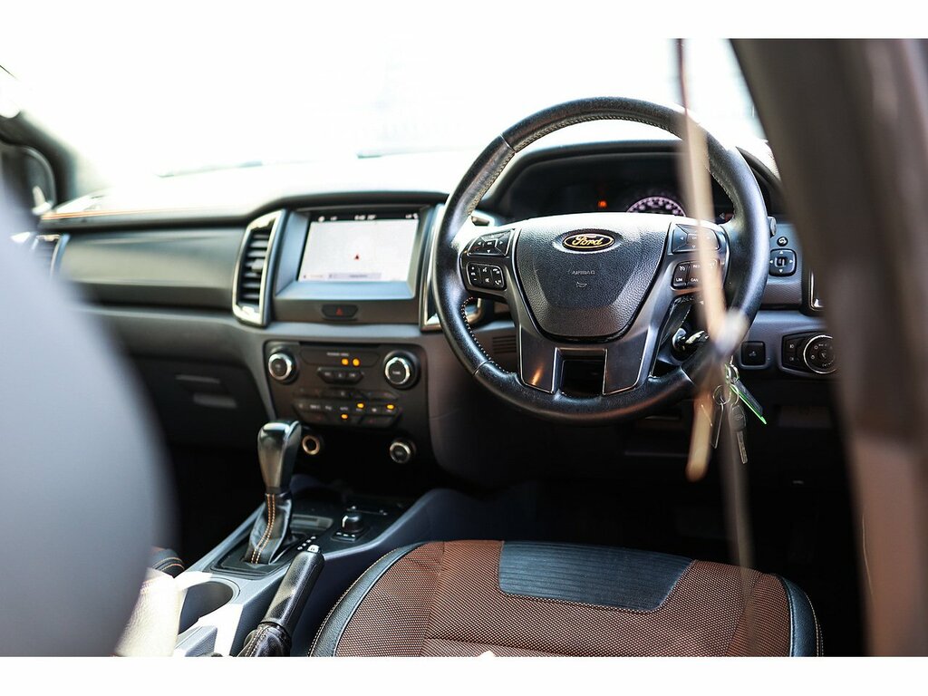 Ford Ranger Pickup White #12