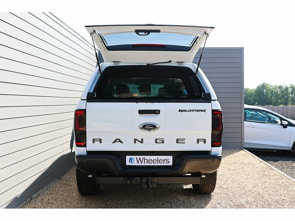 Ford Ranger Pickup White #8