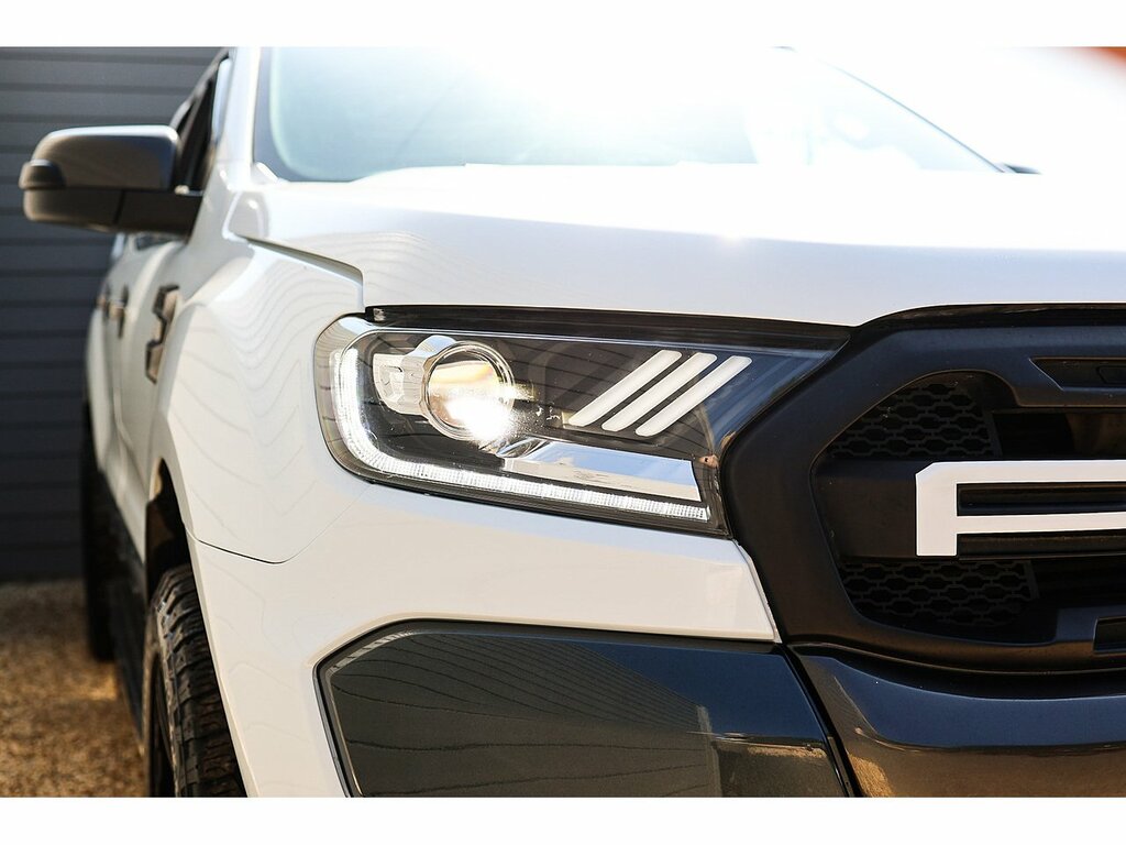 Ford Ranger Pickup White #34