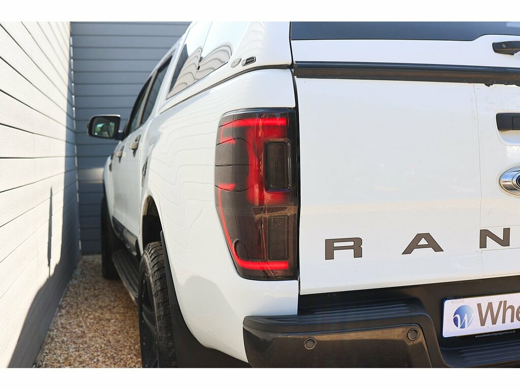 Ford Ranger Pickup White #36