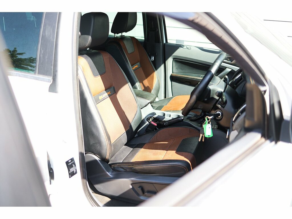 Ford Ranger Pickup White #11