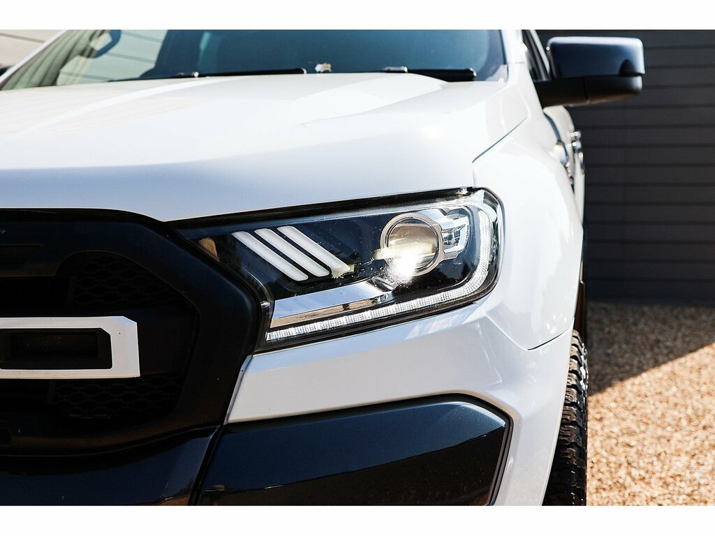 Ford Ranger Pickup White #35