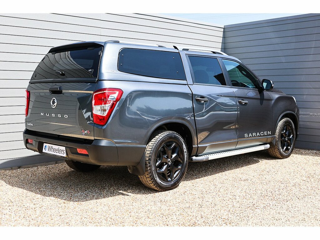 SsangYong Musso D Saracen Grey #3