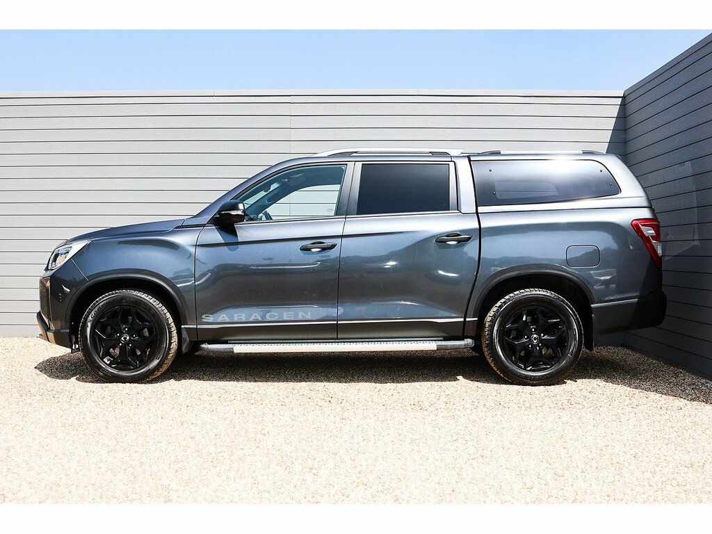 SsangYong Musso D Saracen Grey #5