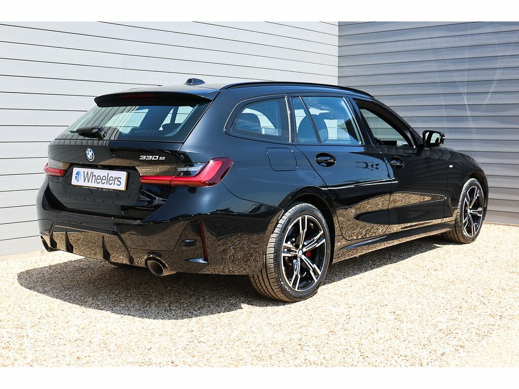 BMW 3 Series 330E M Sport Blue #2