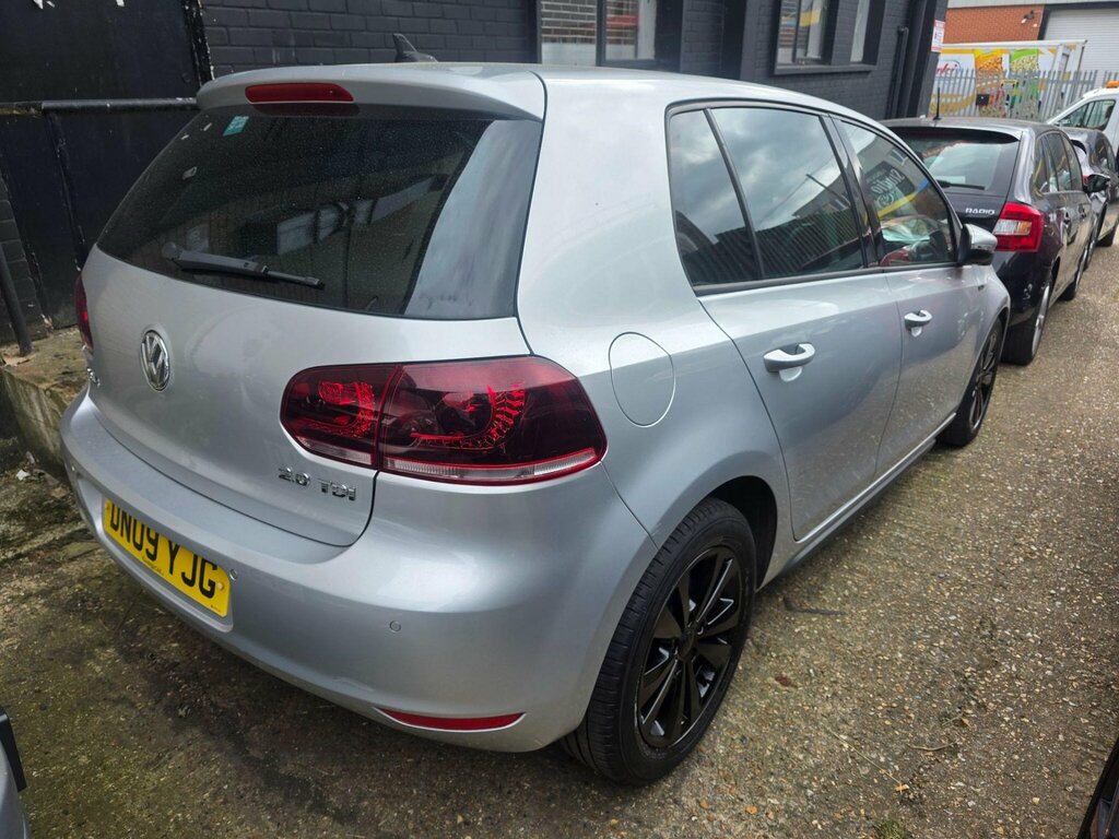 Volkswagen Golf 2.0 Tdi Gt Dsg Euro 5 Silver #3