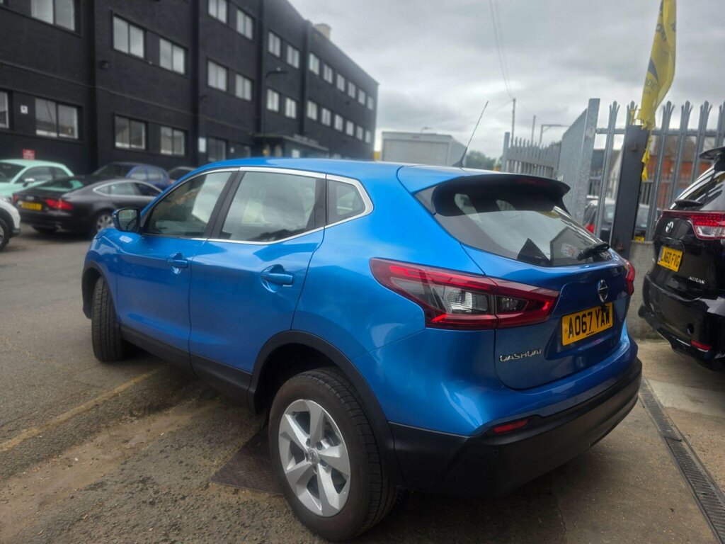 Nissan Qashqai 1.2 Dig-t Acenta Xtron Euro 6 Ss AO67YAW Blue #4