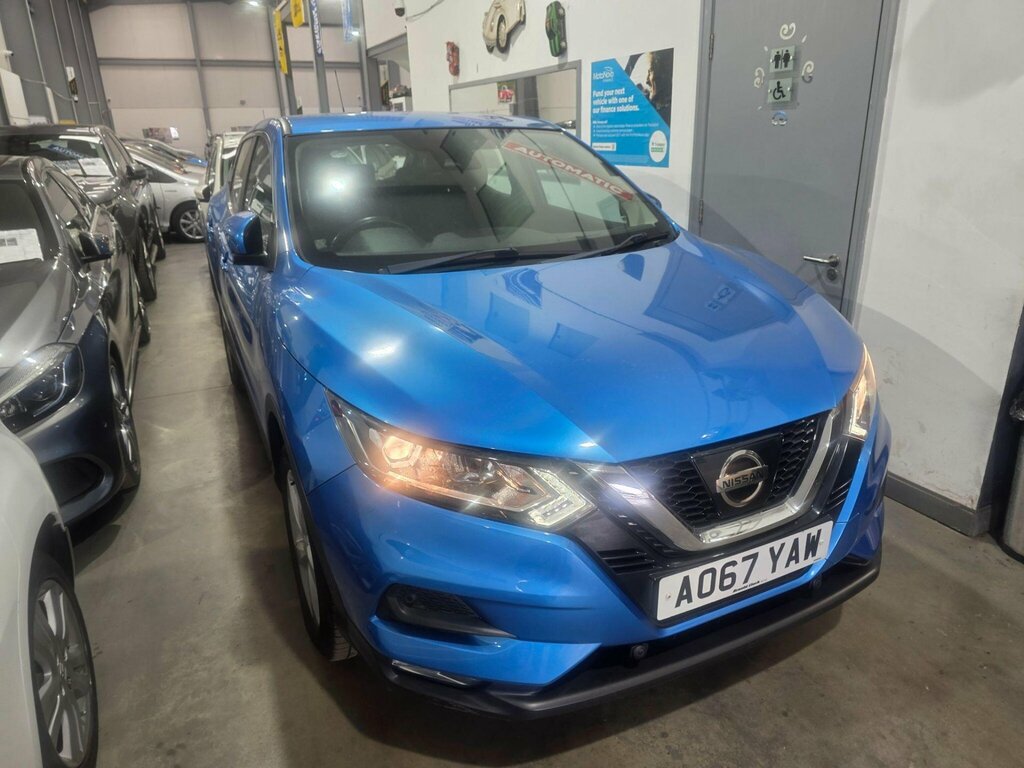 Nissan Qashqai 1.2 Dig-t Acenta Xtron Euro 6 Ss AO67YAW Blue #6
