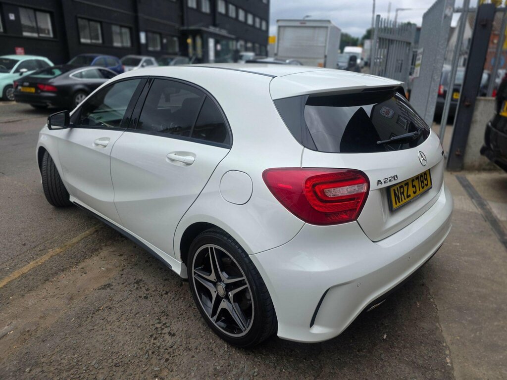 Mercedes-Benz A Class 2.1 A220 Cdi Amg Night Edition 7G-dct Euro 6 Ss NRZ5789 White #2