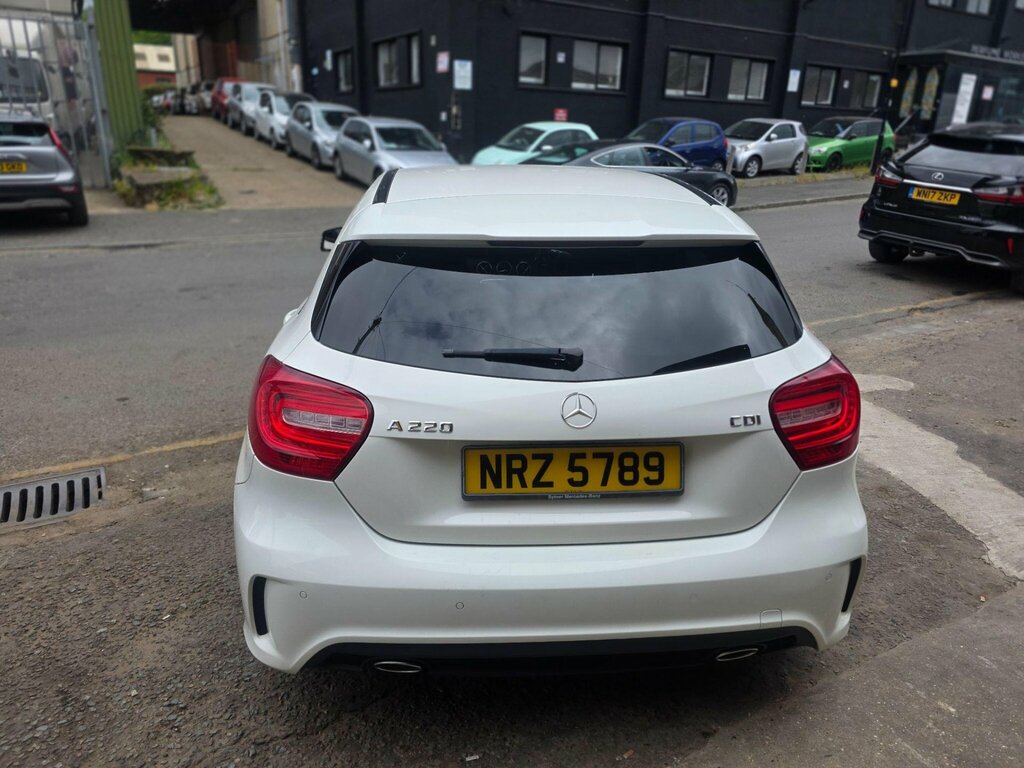 Mercedes-Benz A Class 2.1 A220 Cdi Amg Night Edition 7G-dct Euro 6 Ss NRZ5789 White #6
