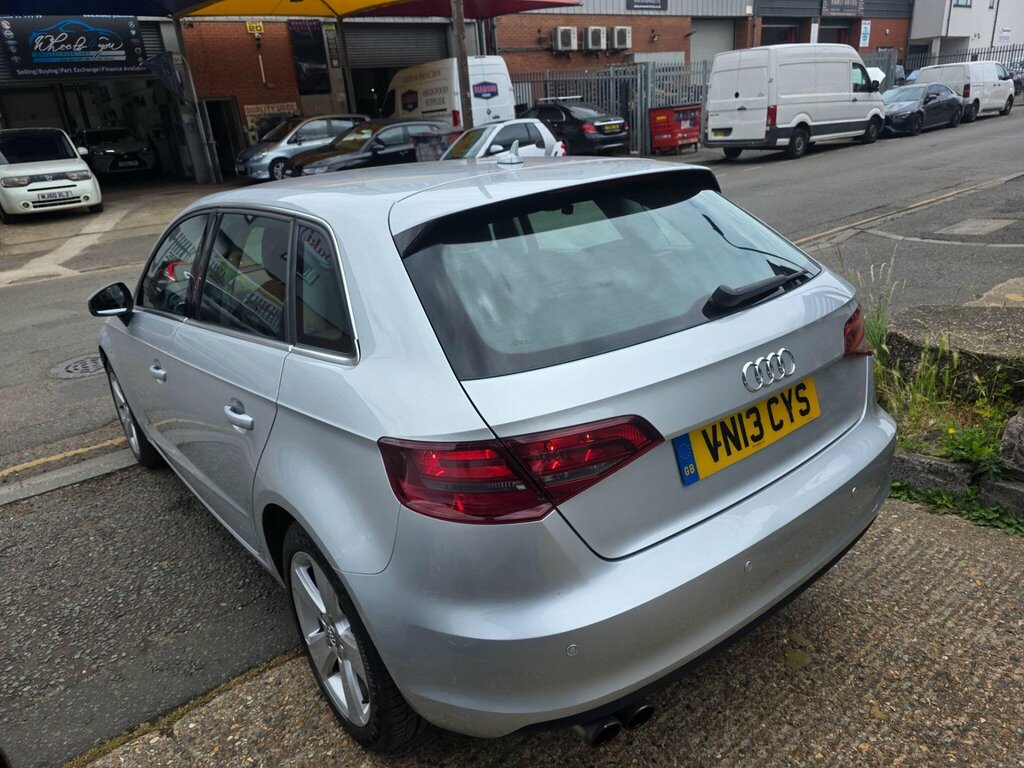 Audi A3 1.4 Tfsi Sport Sportback S Tronic Euro 5 Ss VN13CYS Silver #5