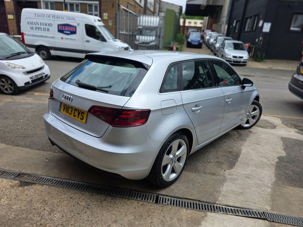 Audi A3 1.4 Tfsi Sport Sportback S Tronic Euro 5 Ss VN13CYS Silver #2