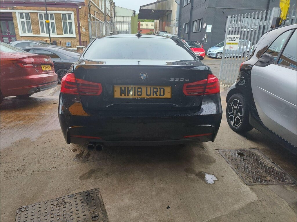 BMW 3 Series Blue #9