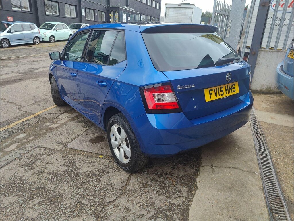 Skoda Fabia 1.2 Tsi Se Dsg Euro 6 Ss Blue #5