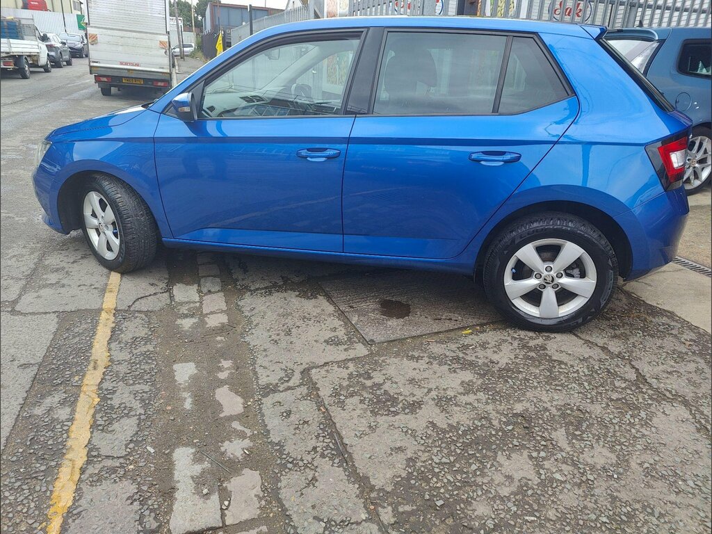 Skoda Fabia 1.2 Tsi Se Dsg Euro 6 Ss Blue #6