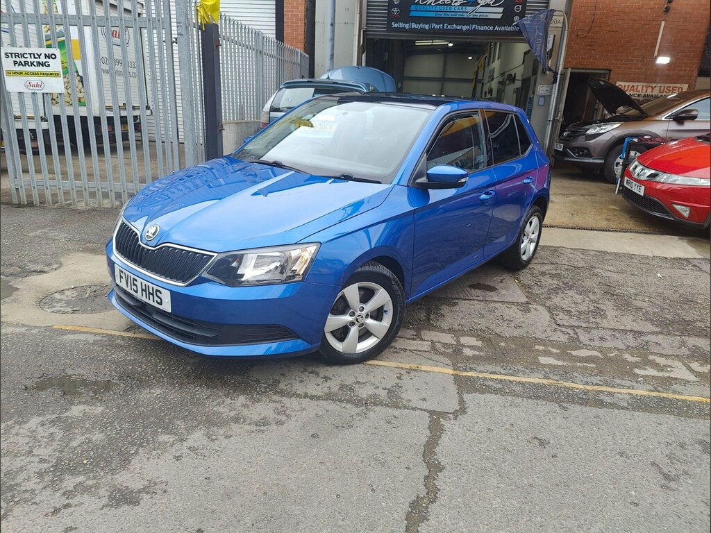 Skoda Fabia 1.2 Tsi Se Dsg Euro 6 Ss Blue #3