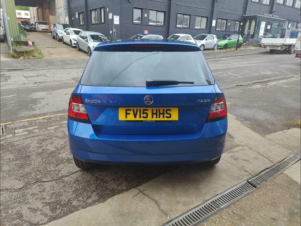 Skoda Fabia 1.2 Tsi Se Dsg Euro 6 Ss FV15HHS Blue #6