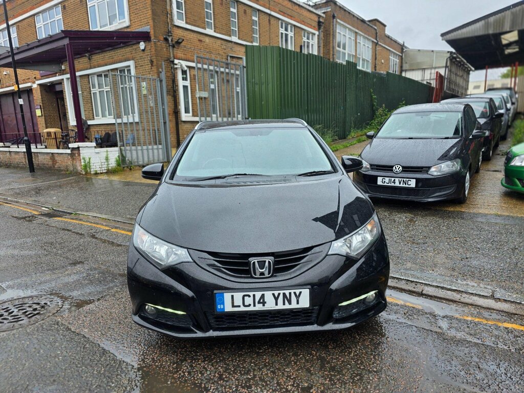 Honda Civic 1.8 I-vtec Sr Tourer Euro 5 LC14YNY Black #3