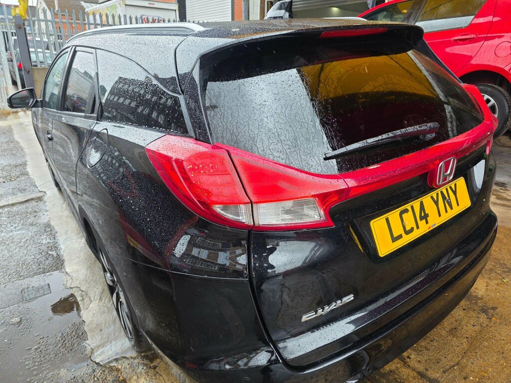 Honda Civic 1.8 I-vtec Sr Tourer Euro 5 LC14YNY Black #4