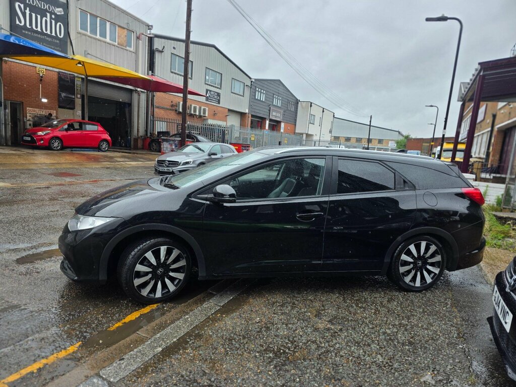 Honda Civic 1.8 I-vtec Sr Tourer Euro 5 LC14YNY Black #6