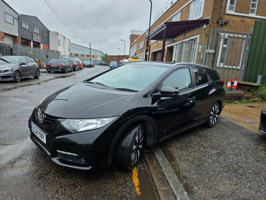 Honda Civic 1.8 I-vtec Sr Tourer Euro 5 LC14YNY Black #2