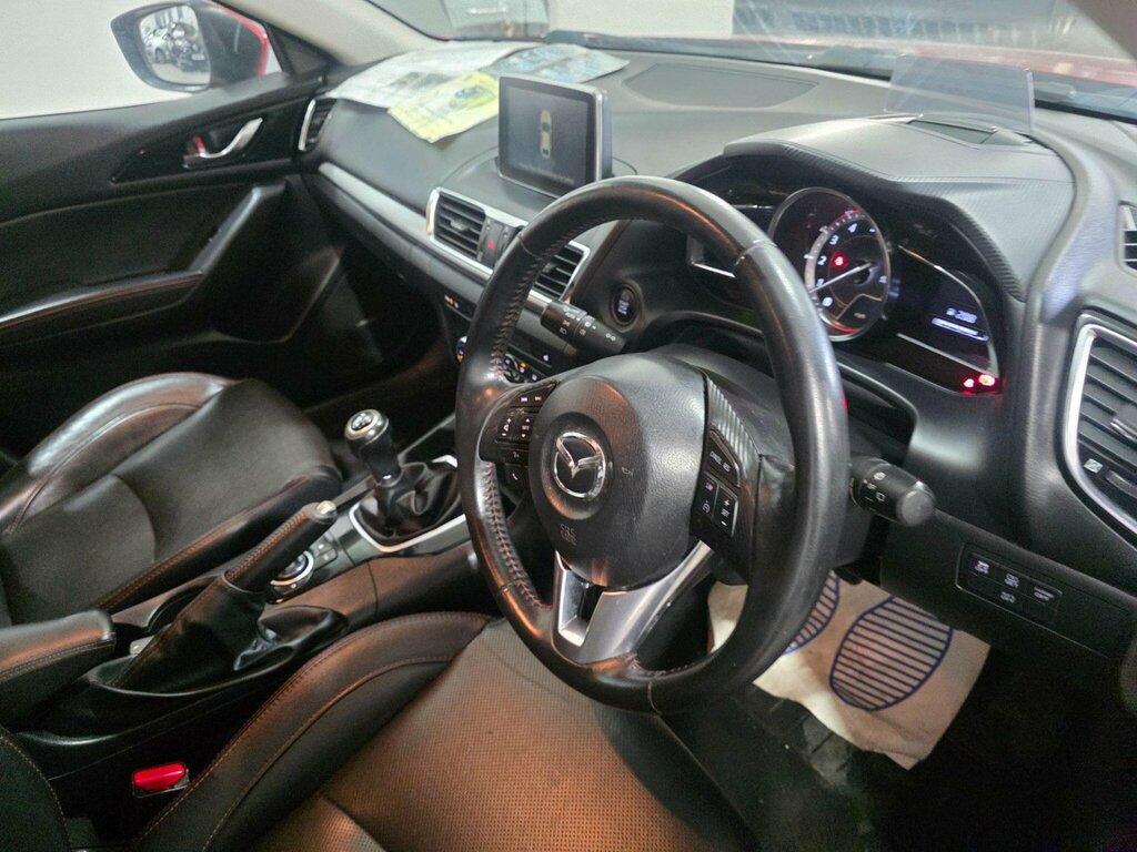 Mazda 3 Skyactiv-d Sport Nav Hatchback Red #12