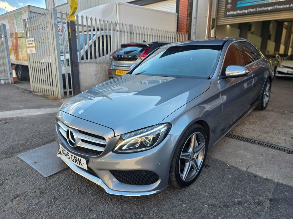 Mercedes-Benz C Class 2.1 C250 Bluetec Amg Line G-tronic Euro 6 Ss 4 BG15GRK Silver #5