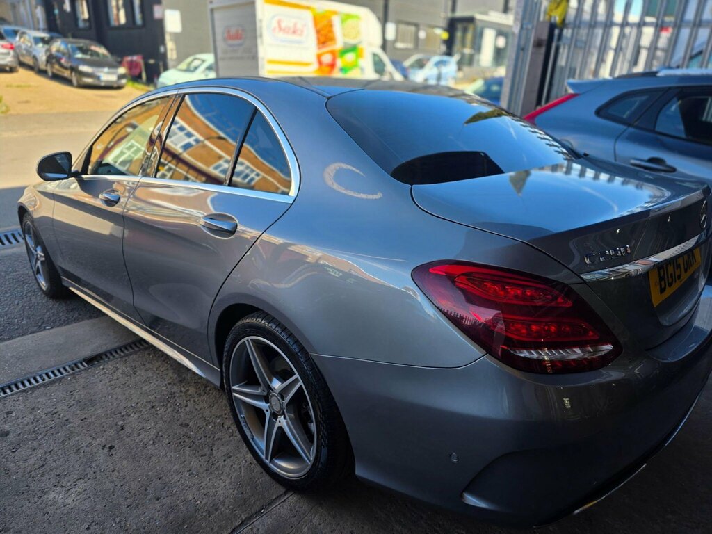 Mercedes-Benz C Class 2.1 C250 Bluetec Amg Line G-tronic Euro 6 Ss 4 BG15GRK Silver #6
