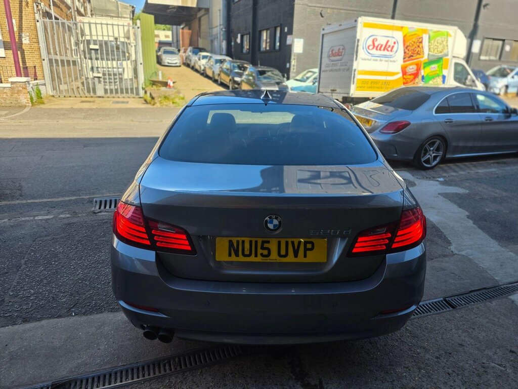 BMW 5 Series 530D M White #10