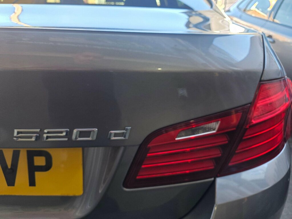 BMW 5 Series 530D M White #12