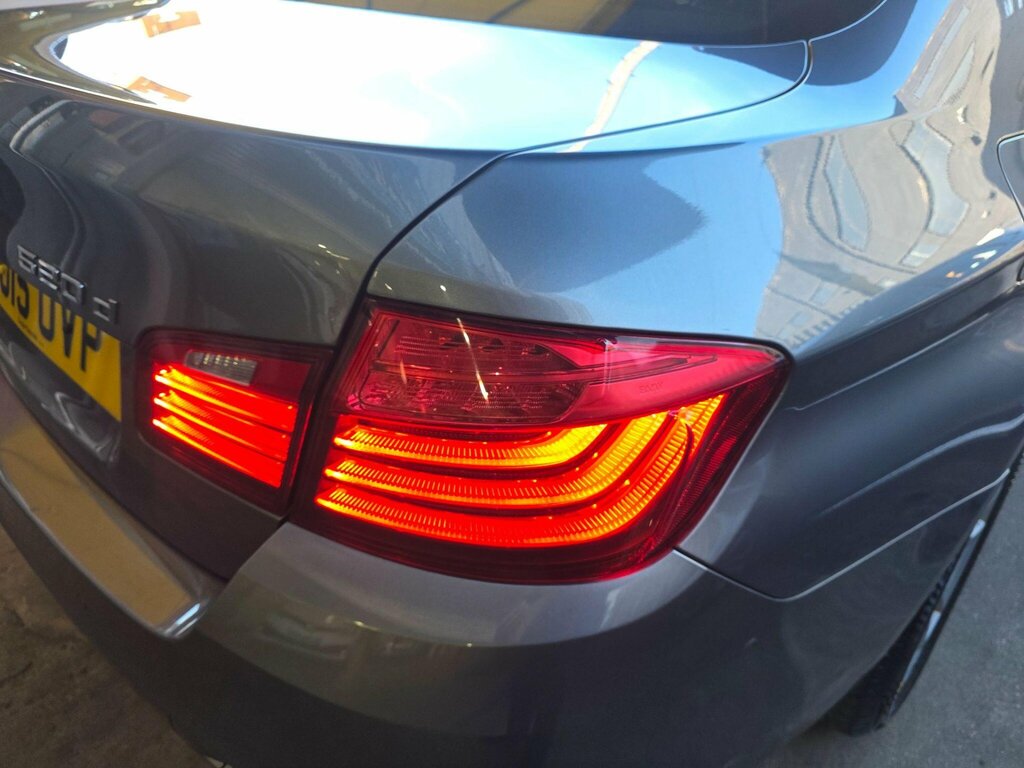 BMW 5 Series 530D M White #48